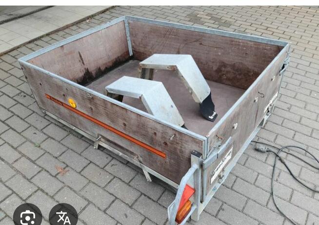 przyczepa Sam dmc 750 z dokumentami Przyczepka