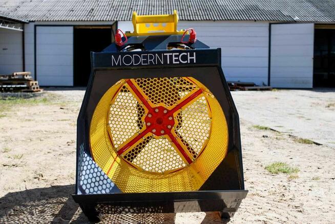 Polski osprzęt do przesiewania łyżka z sitem serii PSG