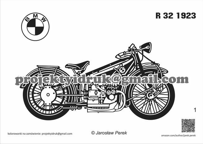 Grafiki motocykle do druku kubki, poduszki, odzież