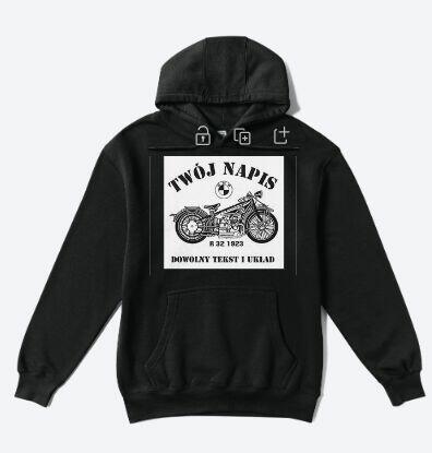 Grafiki motocykle do druku kubki, poduszki, odzież