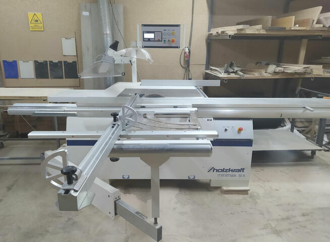Piła formatowa SCM Si X, sterowanie PLC