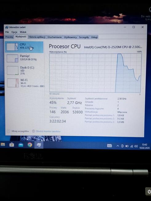Laptopy Dell intel core I5 i I7