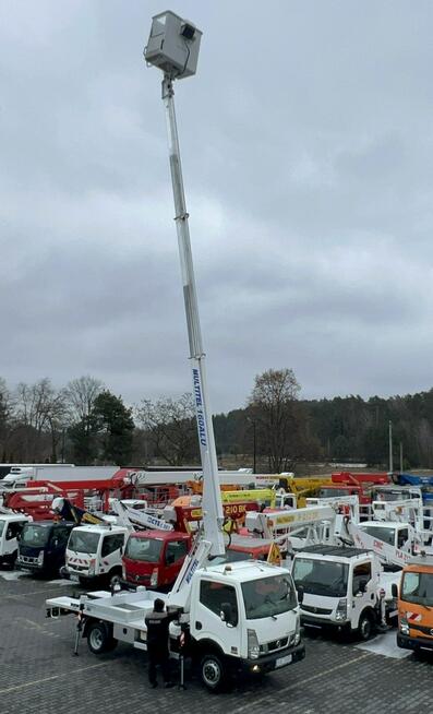 Nissan Cabstar Podnośnik Koszowy 16.5m Multitel 160 ALU Zwyżka UDT Wumag GSR P7