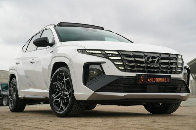 Hyundai Tucson N LINE kamery 360 WENTYLACJA panorama SKÓRA acc blis FUL LED max opcja