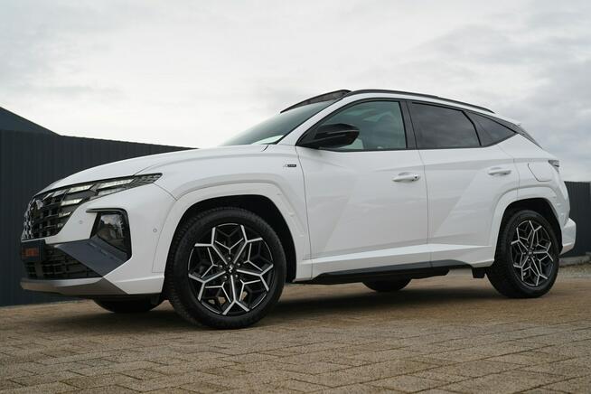 Hyundai Tucson N LINE kamery 360 WENTYLACJA panorama SKÓRA acc blis FUL LED max opcja