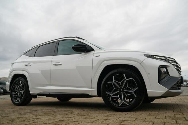 Hyundai Tucson N LINE kamery 360 WENTYLACJA panorama SKÓRA acc blis FUL LED max opcja