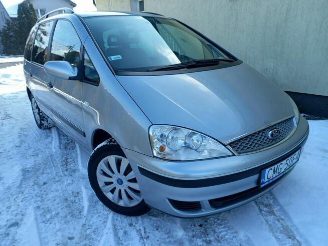 Ford Galaxy 1.9Tdi 115KM 6Biegow GHIA 7-Foteli Grzane Fotele Bardzo Zadbany Zarej.