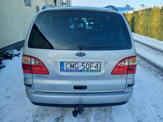 Ford Galaxy 1.9Tdi 115KM 6Biegow GHIA 7-Foteli Grzane Fotele Bardzo Zadbany Zarej.