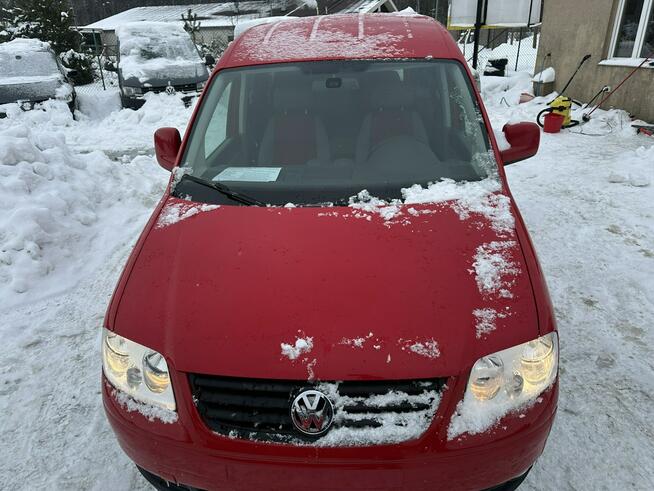 Volkswagen Caddy 2,0 TDI, 7 miejsc, podwójne drzwi suwane, hak ,klimatronic, z Niemiec