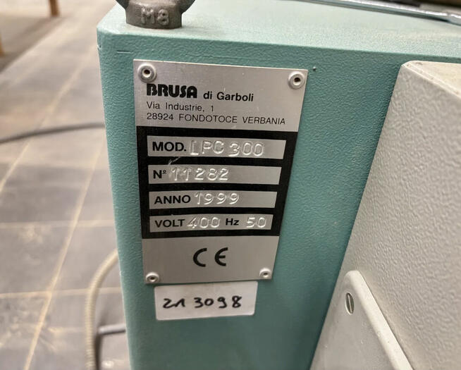 Szlifierka orbitalna BRUSA di Garboli do rur, prętów itp.