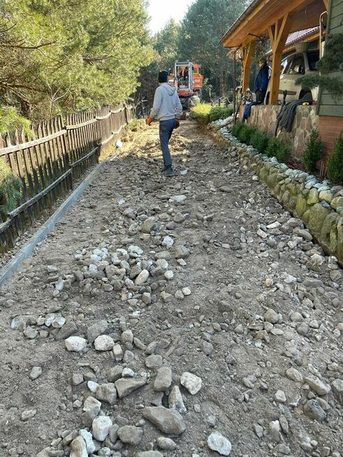 sprzedam gruz budowlany gruz kruszony Olsztynie tłuczeń