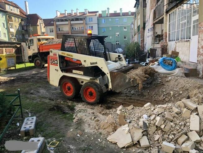 prace roboty ziemne usługi mini koparka ładowarka Olsztyn