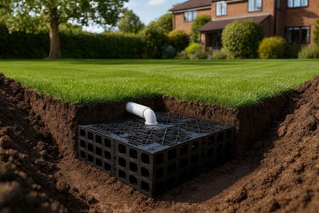 Modułowy drenaż rozsączający SPEED drain 60x60x5