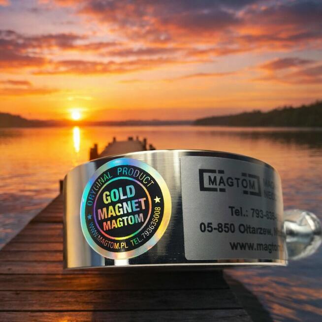 Zestaw magnes neodymowy najmocniejszy F 300 Gold oryginał