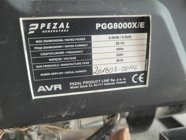 Agregat prądotwórczy Pezal 6.5 kw