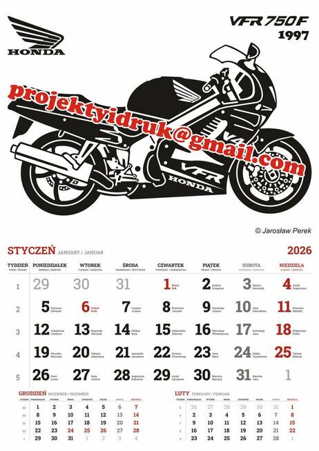 Poduszki z nadrukiem motocykle na odzież, kubki i inne