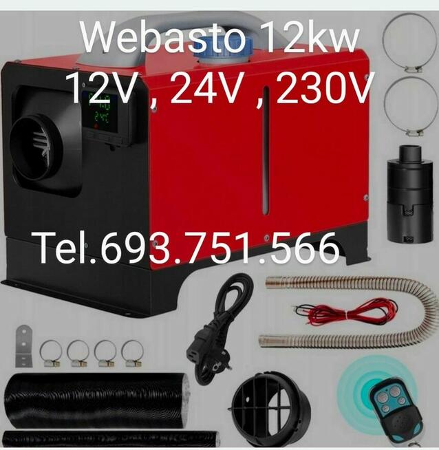 Nagrzewnica Webasto 9kw