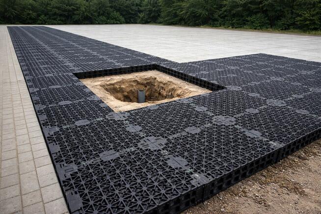 Modułowy drenaż rozsączający SPEED drain 60x60x5