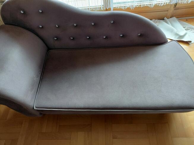 Szezlong styl glamour