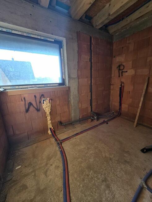 Myszkowice, dom do wykończenia