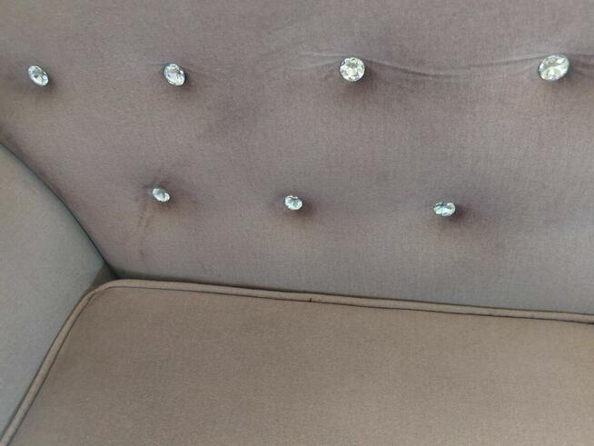 Szezlong styl glamour