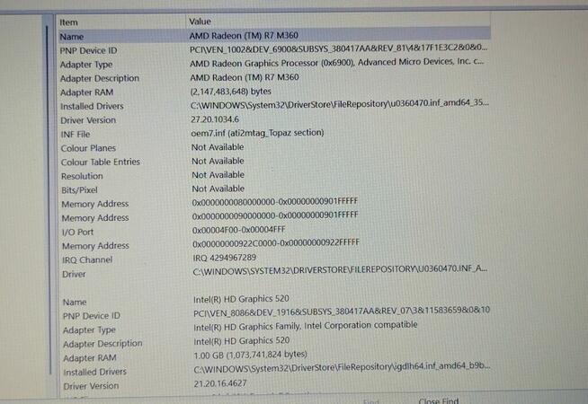 Laptop Lenovo IdeaPad 500-15ISK | i7-6500U |8GB | Radeon R7