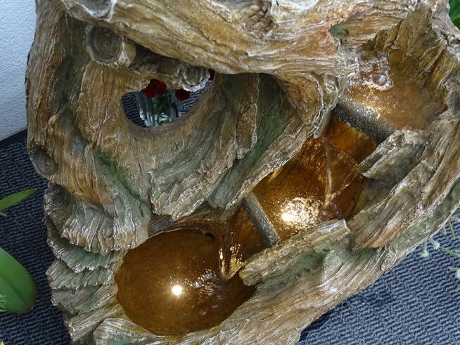 Fontanna Ogrodowa Dekoracyjna Stary Konar wys. 102 cm !