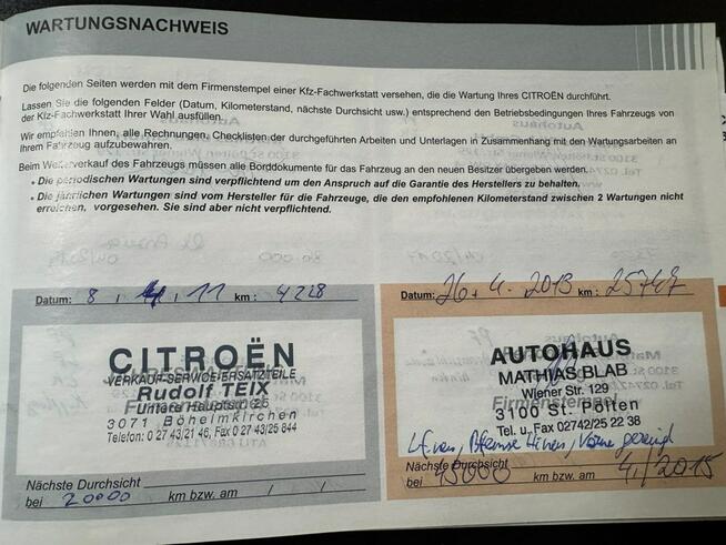 Citroen DS3 Pisemna Gwarancja 12 miesięcy