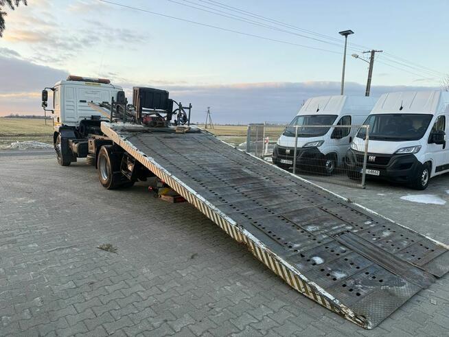 Man TGM 18. Pomoc Drogowa plyta hydrauliczna widelec