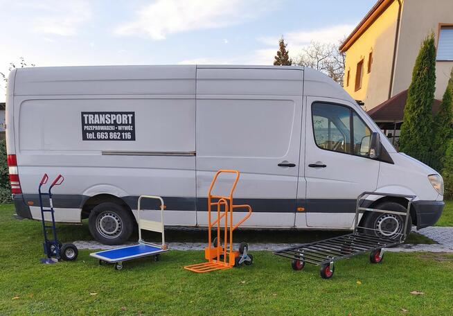 Przeprowadzki, transport, wywóz na gratowisko