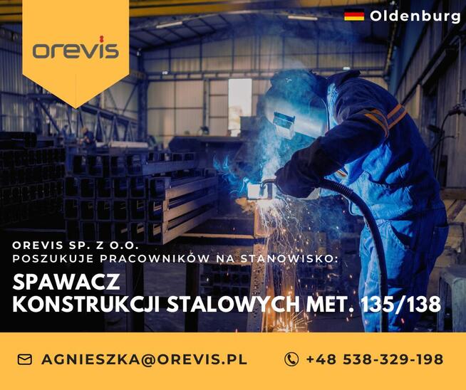Spawacz konstrukcji stalowych met. 135
