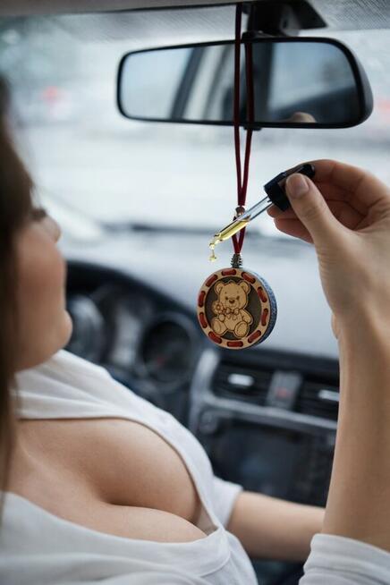 Drewniany Odświeżacz do Samochodu