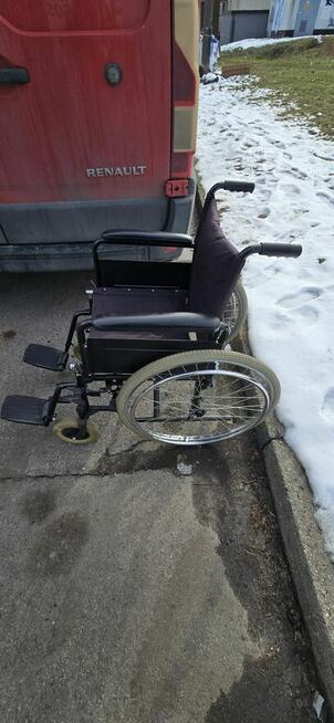 Wózek inwalidzki stalowy ręczny, H011 Basic firmy TIMAGO