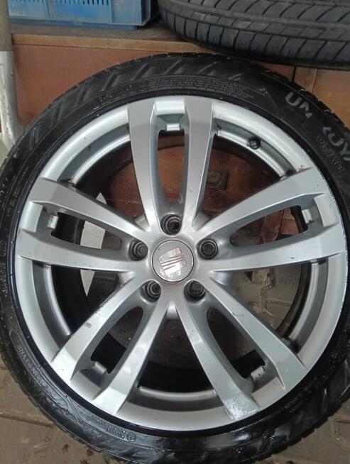 Felgi z oponami seat cupra r18 112x5 225/45/18 1p0601025e