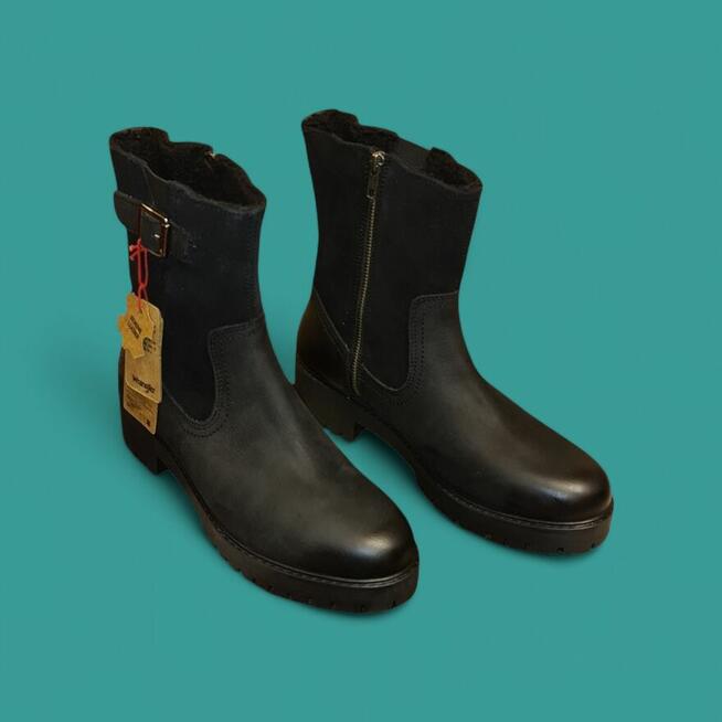 Wrangler Botki Org Skóra Naturalna Rozm 41