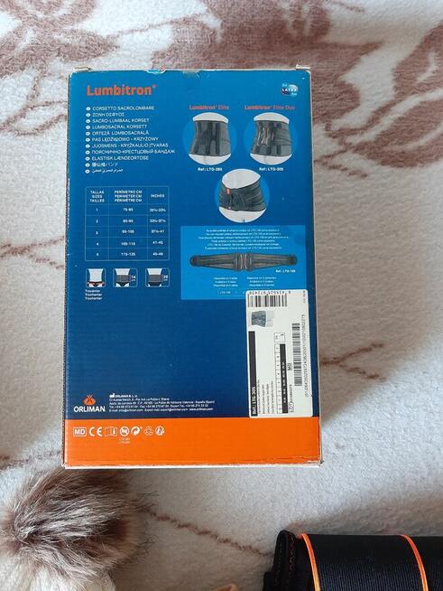 PAS LĘDŻWIOWO KRZYŻOWY MEDYCZNY