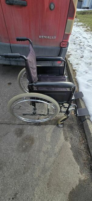 Wózek inwalidzki stalowy ręczny, H011 Basic firmy TIMAGO