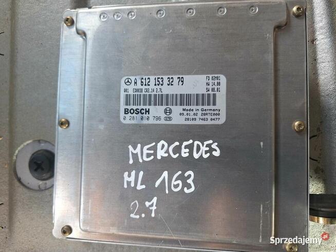 Kolumna Kierownicza Sterownik Mercedes ML W163 2.7 Automat