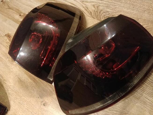 Lampy tył LED dymione golf 6 depo komplet
