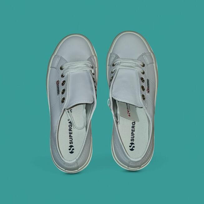 Superga Org Buty Skóra Naturalna Rozm 37