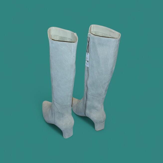 Anna Field Nowe Kozaki Org Skóra Naturalna Rozm 41