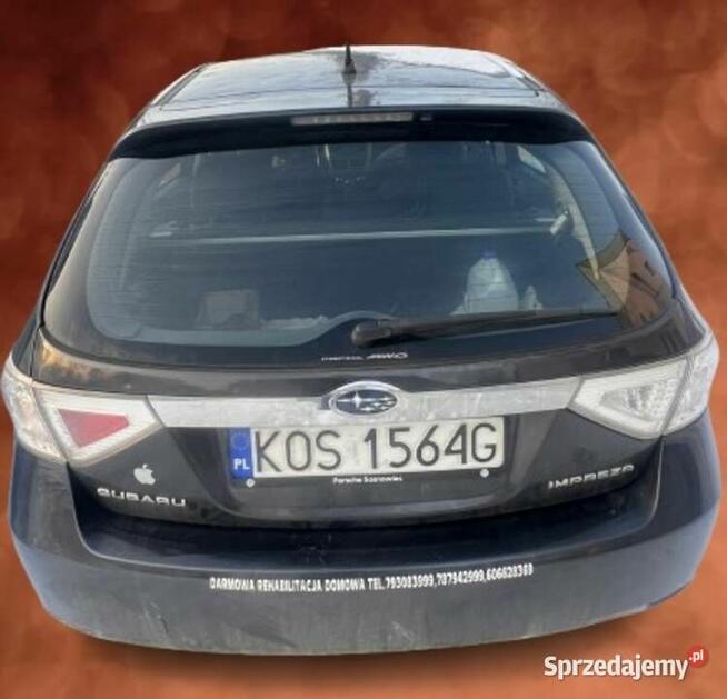 Subaru Impreza GH 1.5 II 2008 Benzyna 1,5 4x4 napęd