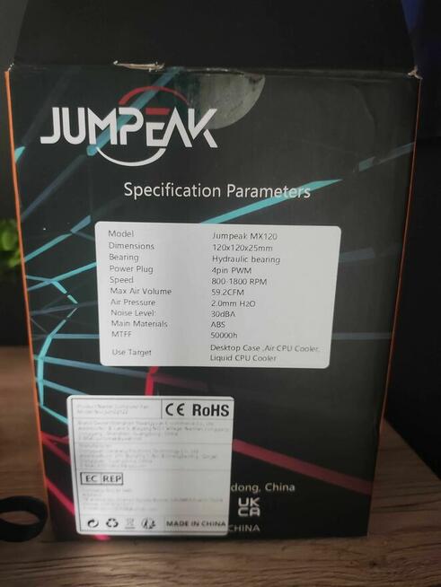 Wentylator Komputerowy Wiatrak do Komputera pc Chłodzenie