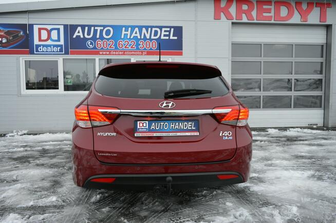 Hyundai i40 1.7 CRDi Serwis LED Kamera Navi Skóra Bluetooth 211 tys.km