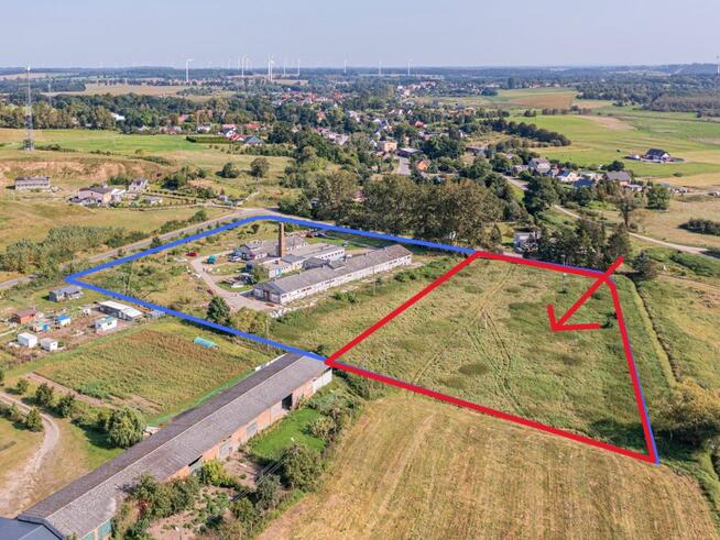 Działka inwestycyjna Charbrowo gm. Wicko, Zaciszna