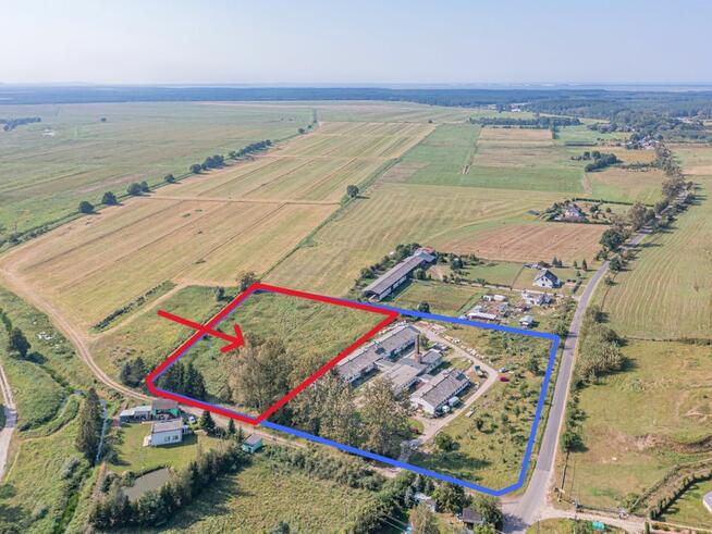 Działka inwestycyjna Charbrowo gm. Wicko, Zaciszna