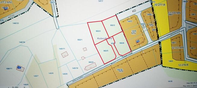 Działka budowlana Koleczkowo gm. Szemud, Spokojna