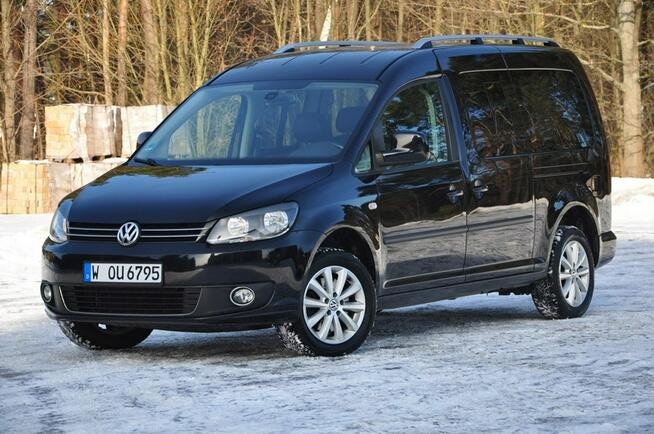 Volkswagen Caddy 2,0 TDI 140KM Lift Long Alufelgi Navi DSG PDC Skóra/Alc. Serwis z DE !
