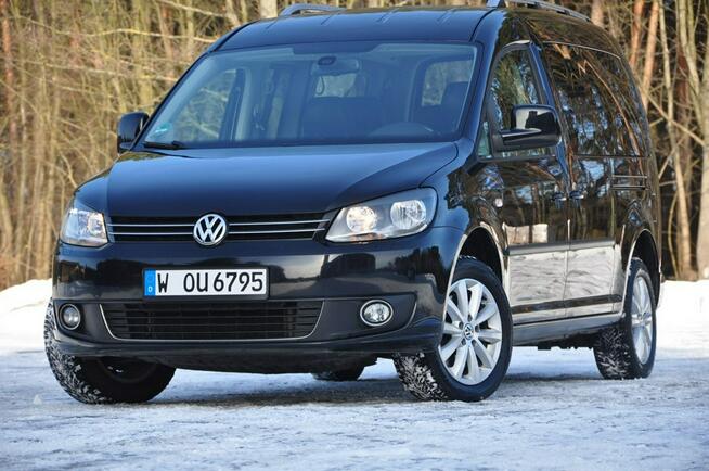 Volkswagen Caddy 2,0 TDI 140KM Lift Long Alufelgi Navi DSG PDC Skóra/Alc. Serwis z DE !