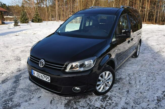 Volkswagen Caddy 2,0 TDI 140KM Lift Long Alufelgi Navi DSG PDC Skóra/Alc. Serwis z DE !